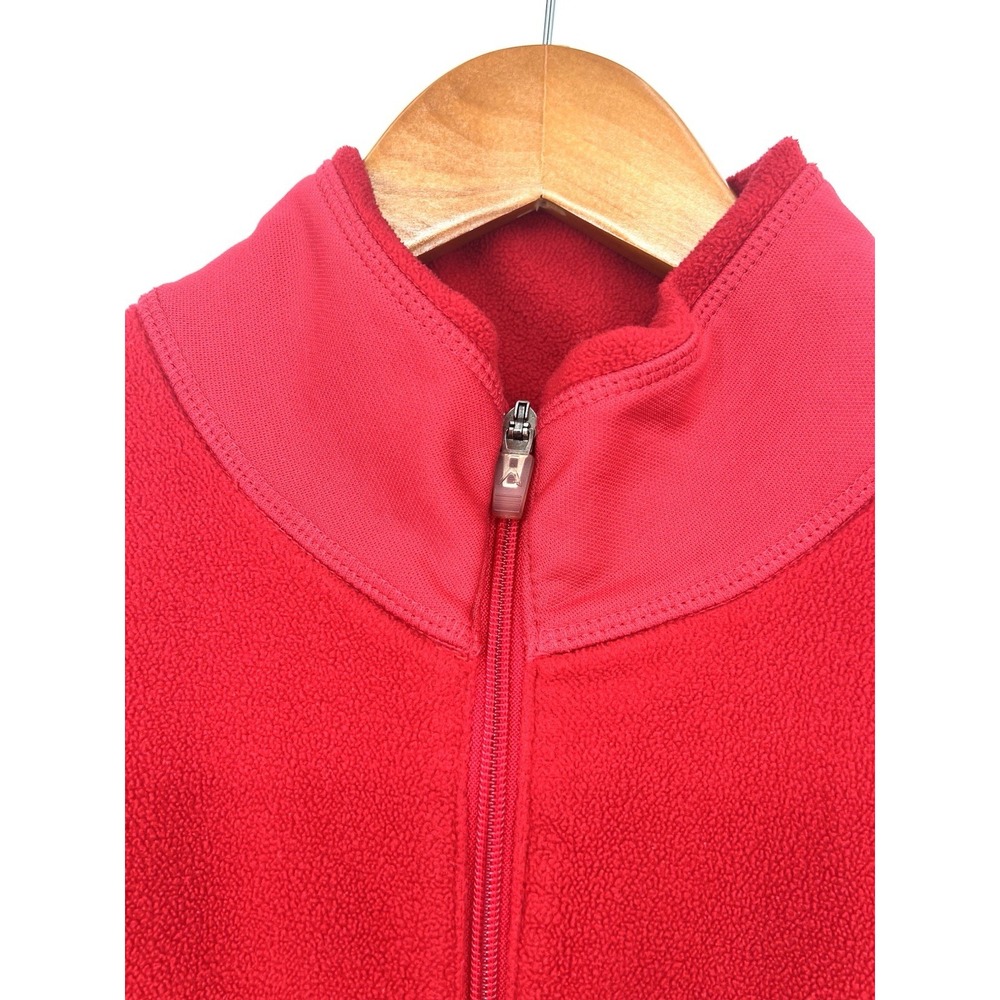 Antigua Cincinnati Reds Zip Up Pullover Womens Large Red Fleece MLB Baseball - Picture 4 of 9
